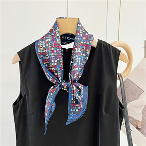 MaraSilk Pure Mulberry Silk Scarf - Ribbon Satin MS647