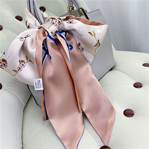 MaraSilk Pure Mulberry Silk Scarf - Ribbon Satin MS648