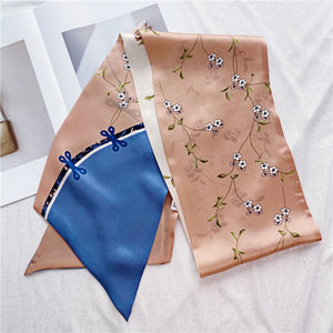 MaraSilk Pure Mulberry Silk Scarf - Ribbon Satin MS648 59" x 6" MS64802