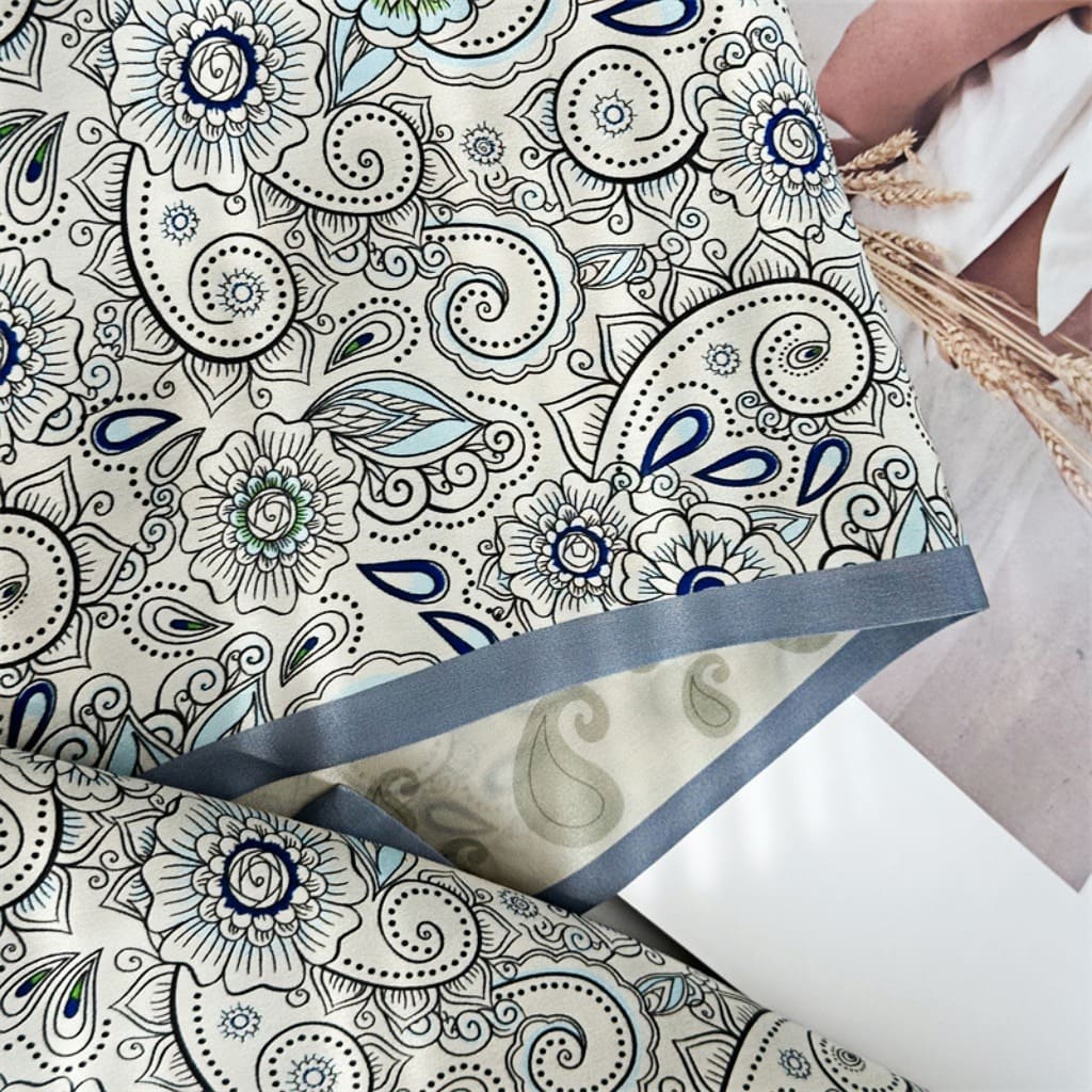 MaraSilk Pure Mulberry Silk Scarf - Ribbon Satin MS649