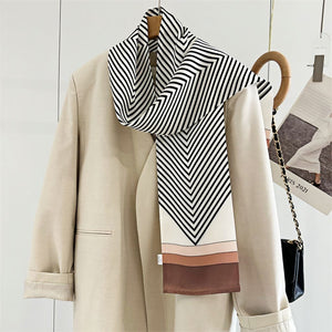 MaraSilk Pure Mulberry Silk Scarf - Ribbon Satin MS649 59" x 6" MS64907