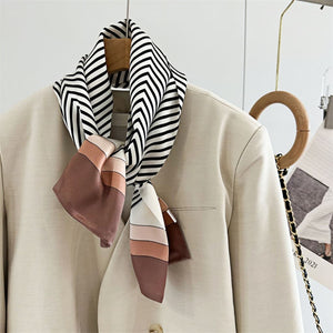 MaraSilk Pure Mulberry Silk Scarf - Ribbon Satin MS649