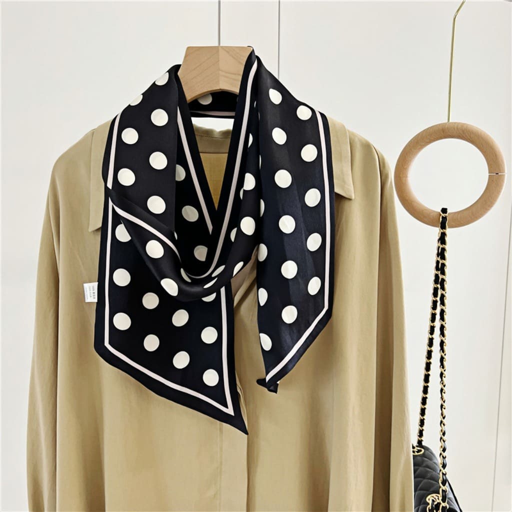 MaraSilk Pure Mulberry Silk Scarf - Ribbon Satin MS650