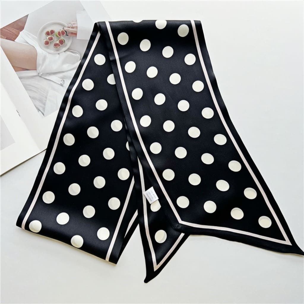 MaraSilk Pure Mulberry Silk Scarf - Ribbon Satin MS650 59" x 6" MS65002