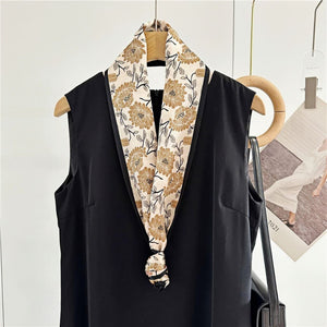 MaraSilk Pure Mulberry Silk Scarf - Ribbon Satin MS654