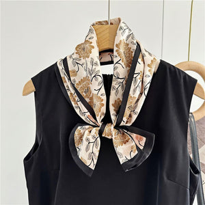 MaraSilk Pure Mulberry Silk Scarf - Ribbon Satin MS654