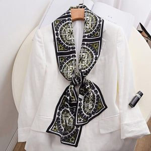 MaraSilk Pure Mulberry Silk Scarf - Ribbon Satin MS655 59" x 6" MS65501