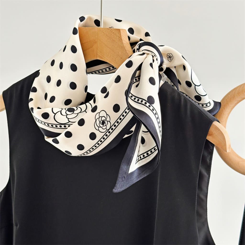 MaraSilk Pure Mulberry Silk Scarf - Ribbon Satin MS656