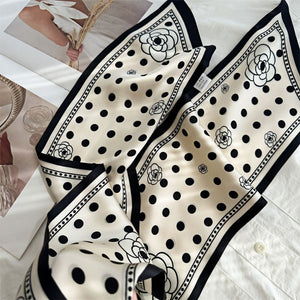 MaraSilk Pure Mulberry Silk Scarf - Ribbon Satin MS656