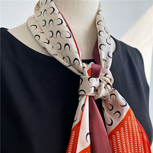 MaraSilk Pure Mulberry Silk Scarf - Ribbon Satin MS657