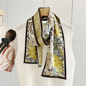 MaraSilk Pure Mulberry Silk Scarf - Ribbon Satin MS659