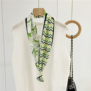 MaraSilk Pure Mulberry Silk Scarf - Ribbon Satin MS659