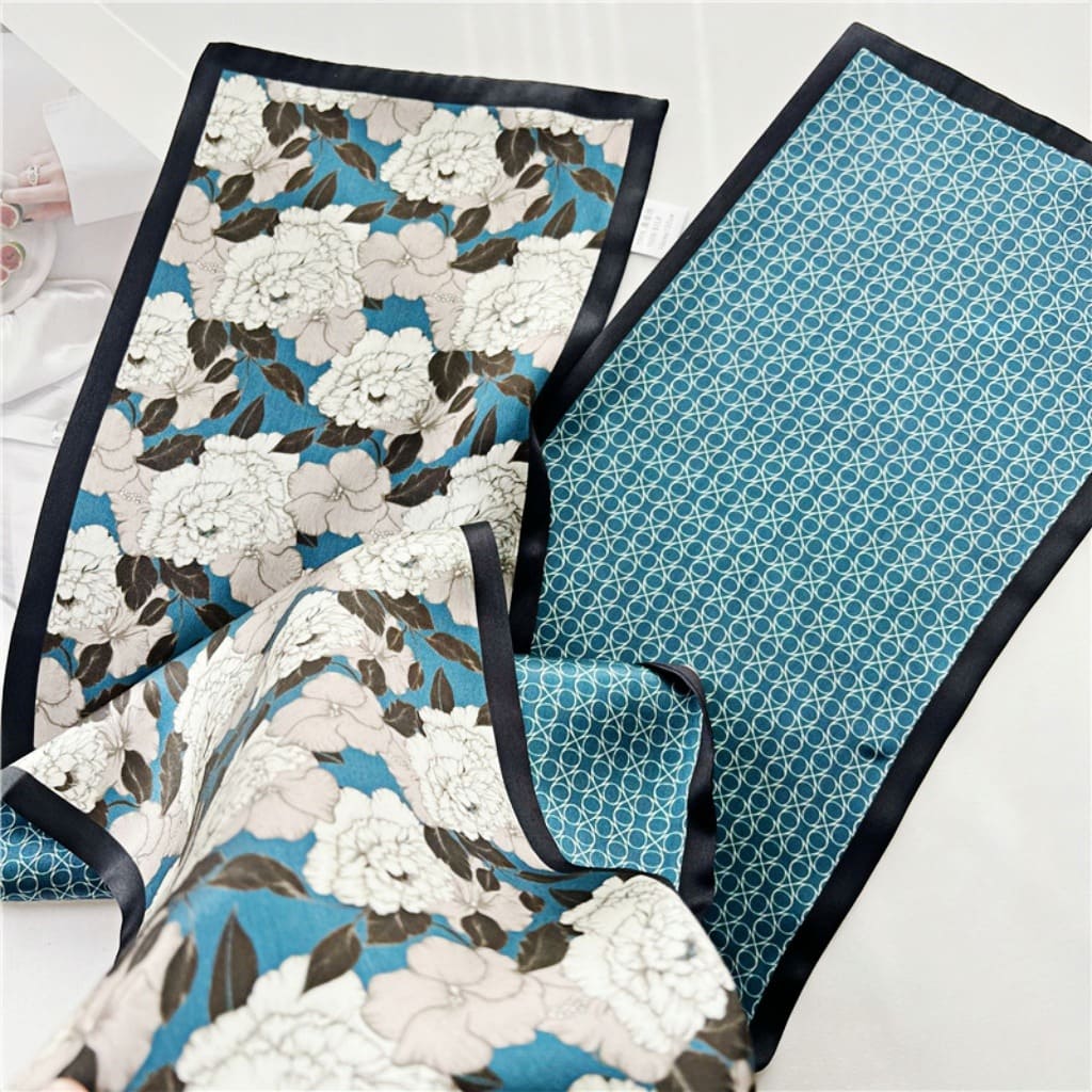 MaraSilk Pure Mulberry Silk Scarf - Ribbon Satin MS659