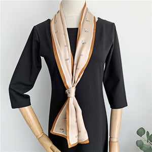 MaraSilk Pure Mulberry Silk Scarf - Ribbon Satin MS660