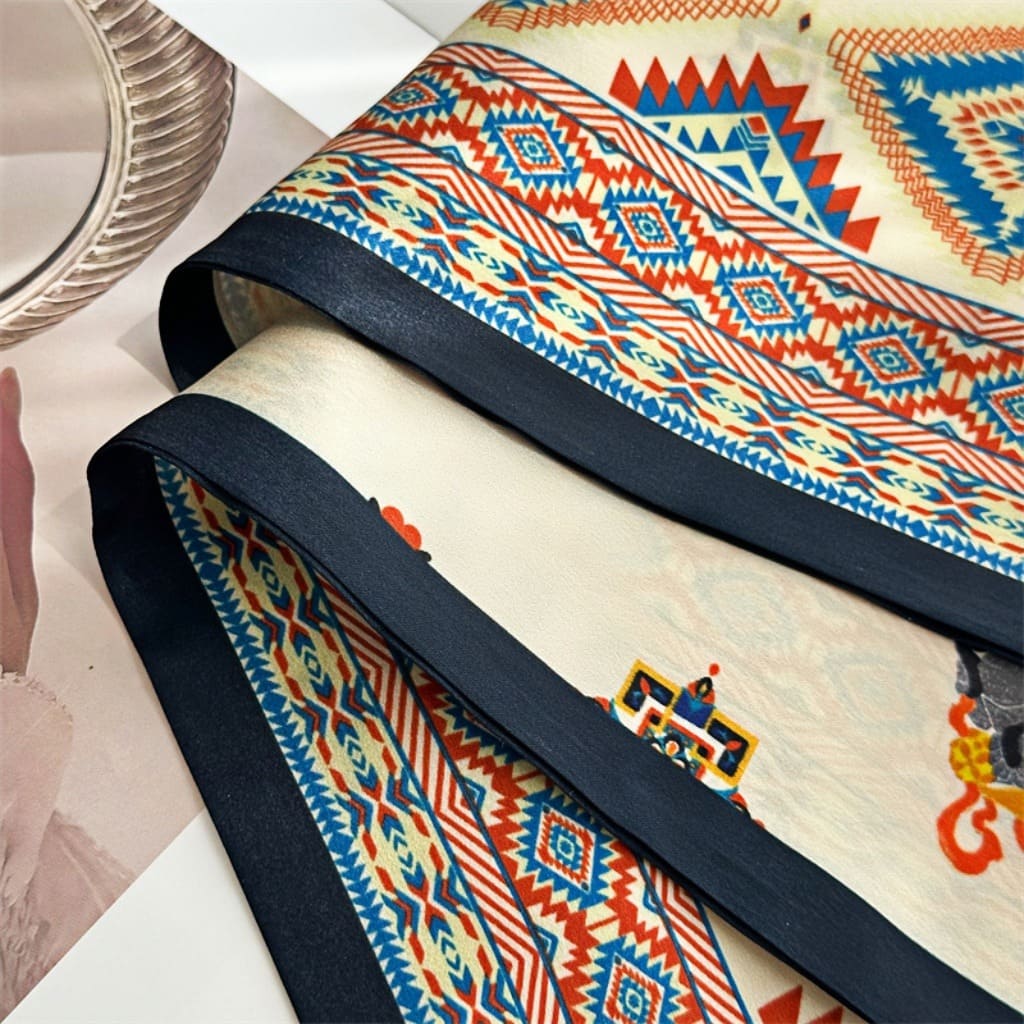 MaraSilk Pure Mulberry Silk Scarf - Ribbon Satin MS664