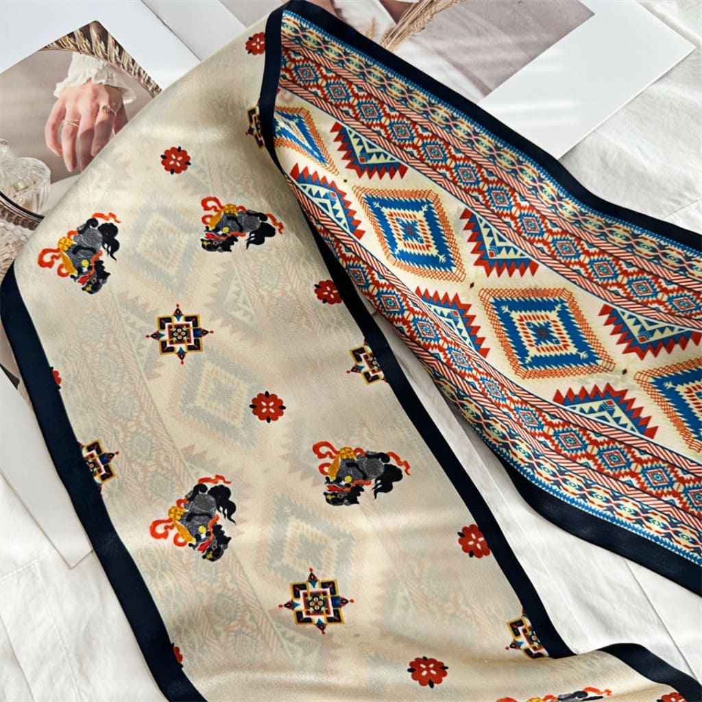 MaraSilk Pure Mulberry Silk Scarf - Ribbon Satin MS664