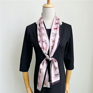 MaraSilk Pure Mulberry Silk Scarf - Ribbon Satin MS665