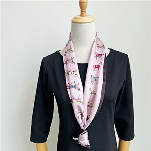 MaraSilk Pure Mulberry Silk Scarf - Ribbon Satin MS665