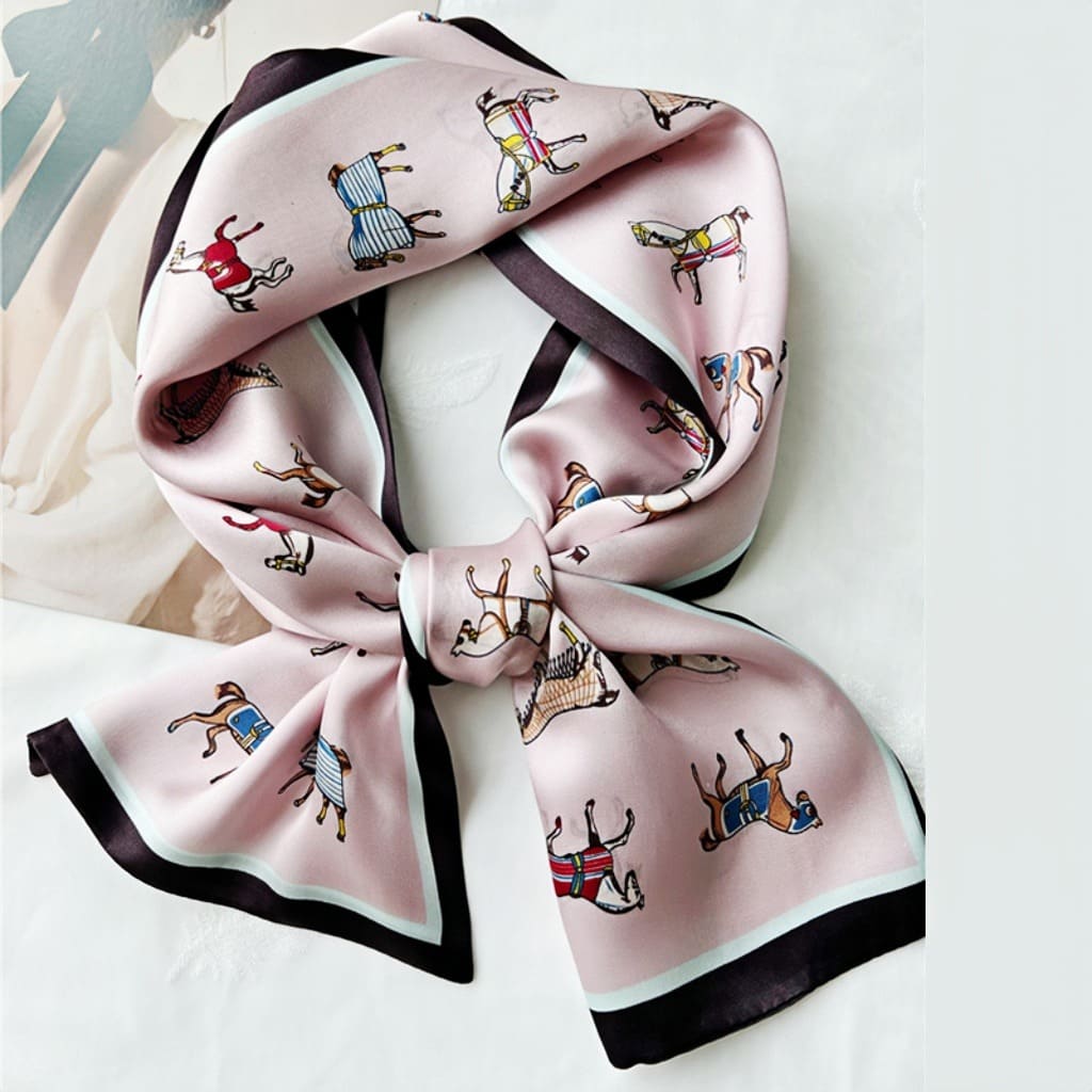 MaraSilk Pure Mulberry Silk Scarf - Ribbon Satin MS665