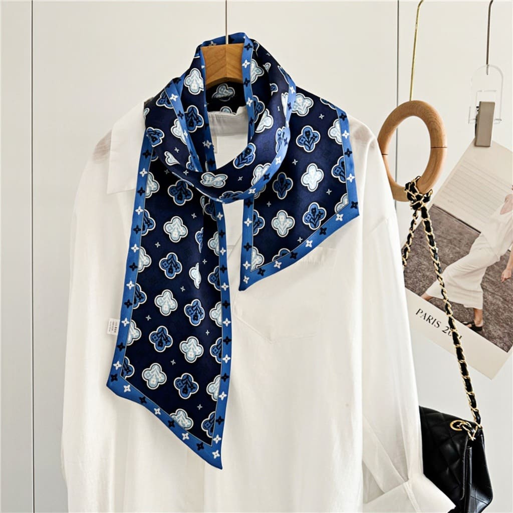 MaraSilk Pure Mulberry Silk Scarf - Ribbon Satin MS666