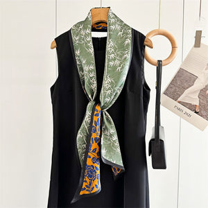 MaraSilk Pure Mulberry Silk Scarf - Ribbon Satin MS668