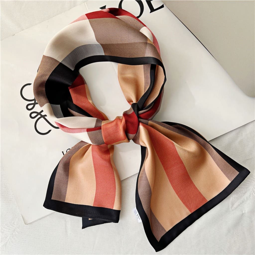 MaraSilk Pure Mulberry Silk Scarf - Ribbon Satin MS669