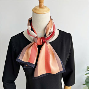 MaraSilk Pure Mulberry Silk Scarf - Ribbon Satin MS669