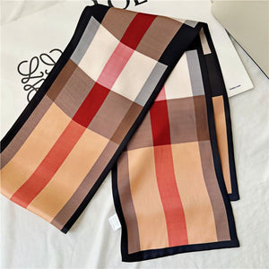 MaraSilk Pure Mulberry Silk Scarf - Ribbon Satin MS669 59" x 6" MS66902