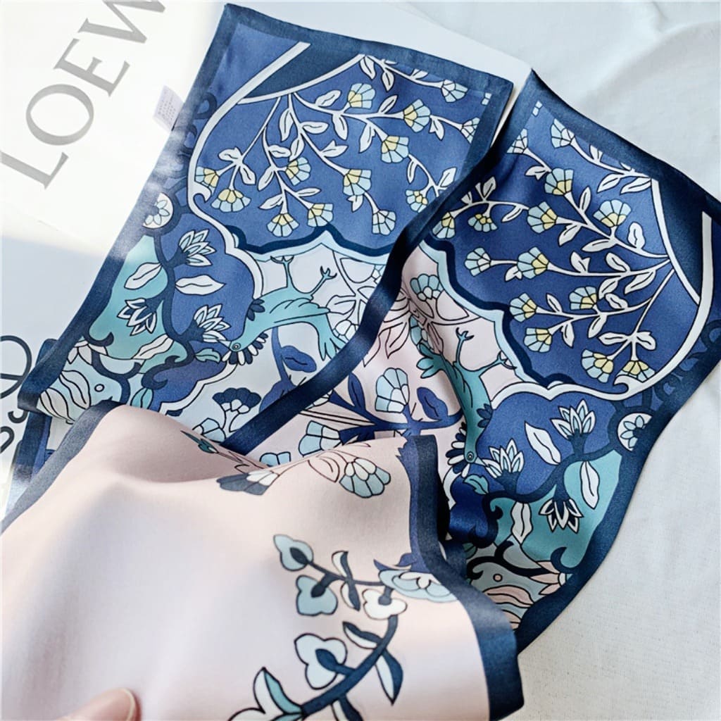 MaraSilk Pure Mulberry Silk Scarf - Ribbon Satin MS670