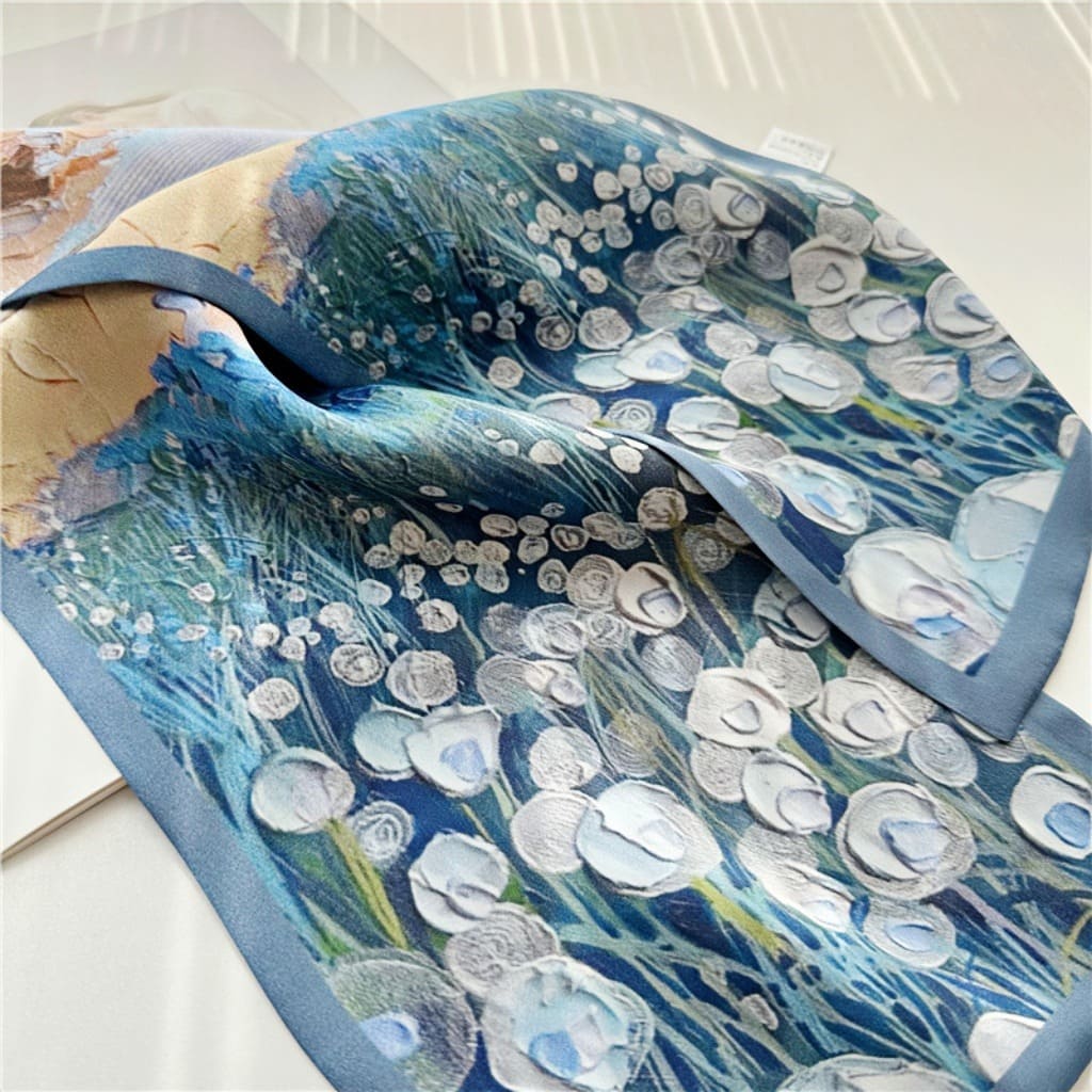 MaraSilk Pure Mulberry Silk Scarf - Ribbon Satin MS671