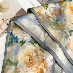 MaraSilk Pure Mulberry Silk Scarf - Ribbon Satin MS672