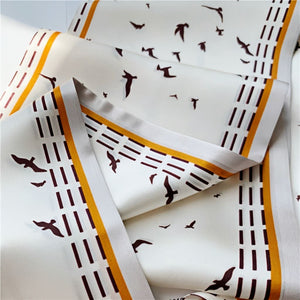 MaraSilk Pure Mulberry Silk Scarf - Ribbon Satin MS674
