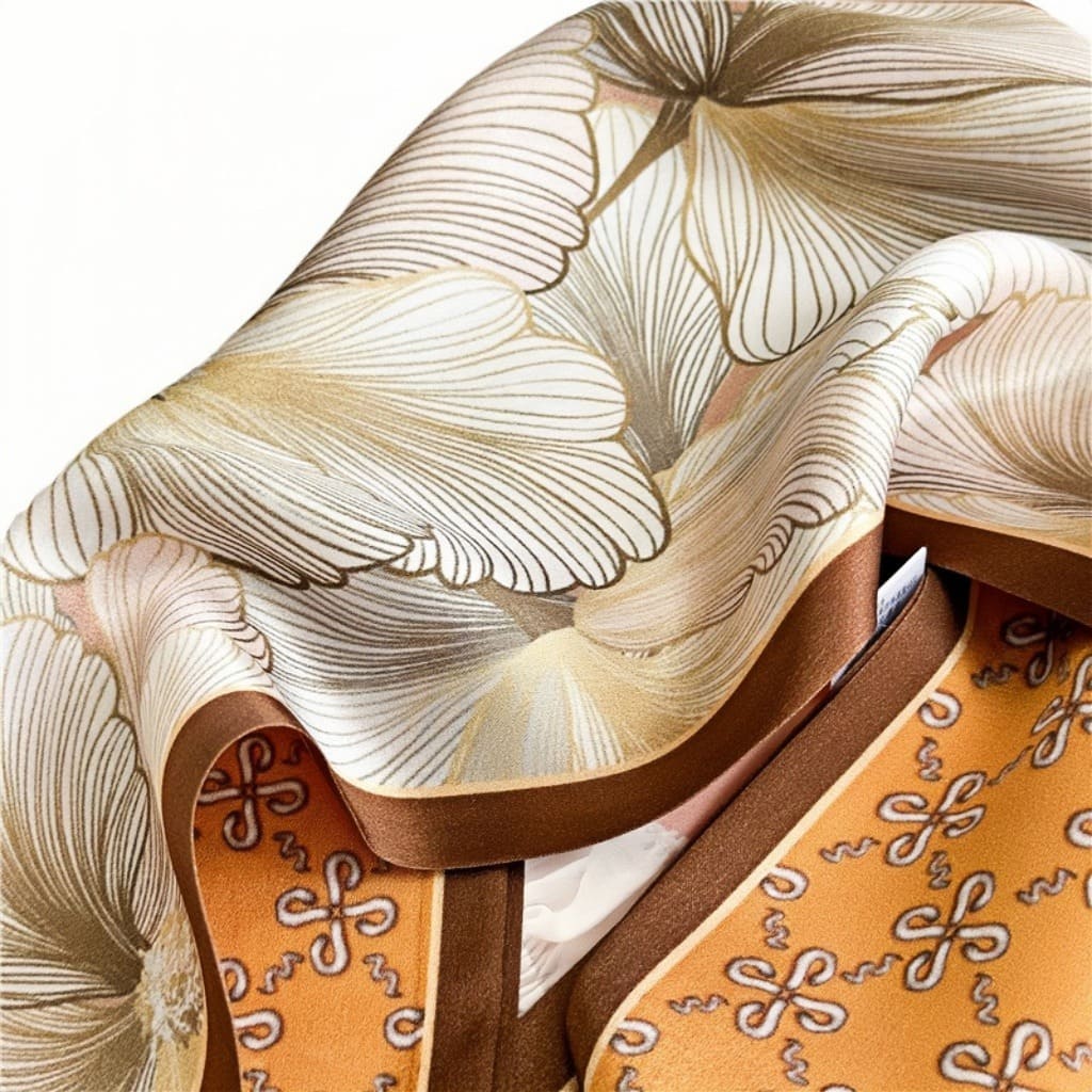 MaraSilk Pure Mulberry Silk Scarf - Ribbon Satin MS676