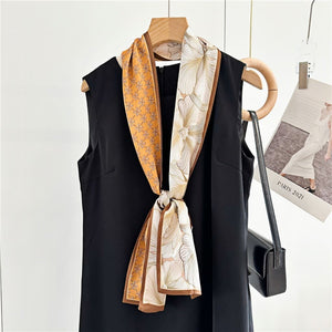 MaraSilk Pure Mulberry Silk Scarf - Ribbon Satin MS676