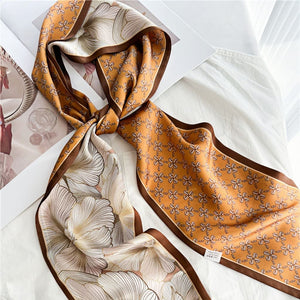 MaraSilk Pure Mulberry Silk Scarf - Ribbon Satin MS676
