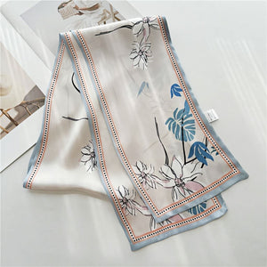 MaraSilk Pure Mulberry Silk Scarf - Ribbon Satin MS678