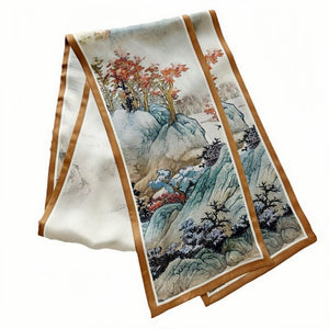 MaraSilk Pure Mulberry Silk Scarf - Ribbon Satin MS681