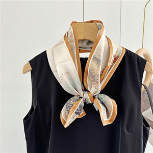 MaraSilk Pure Mulberry Silk Scarf - Ribbon Satin MS681