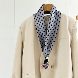 MaraSilk Pure Mulberry Silk Scarf - Ribbon Satin MS683