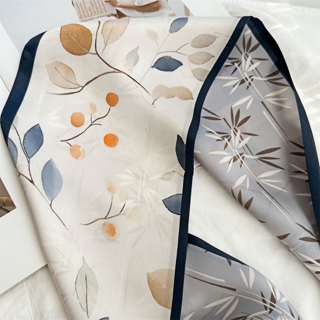 MaraSilk Pure Mulberry Silk Scarf - Ribbon Satin MS684