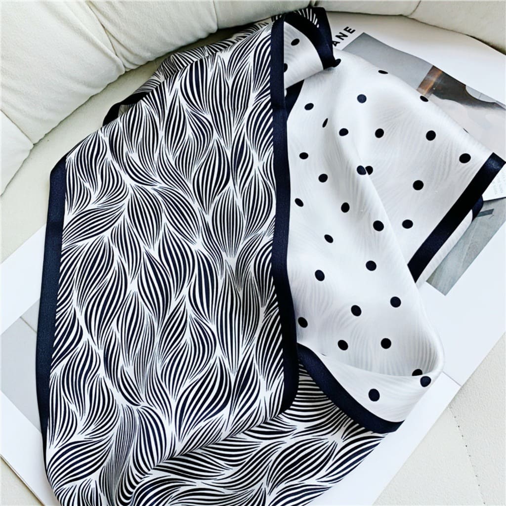 MaraSilk Pure Mulberry Silk Scarf - Ribbon Satin MS688