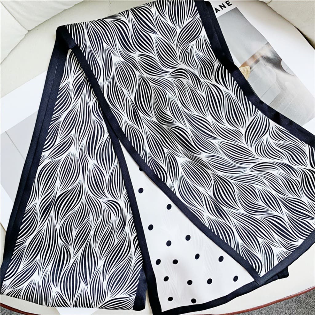 MaraSilk Pure Mulberry Silk Scarf - Ribbon Satin MS688