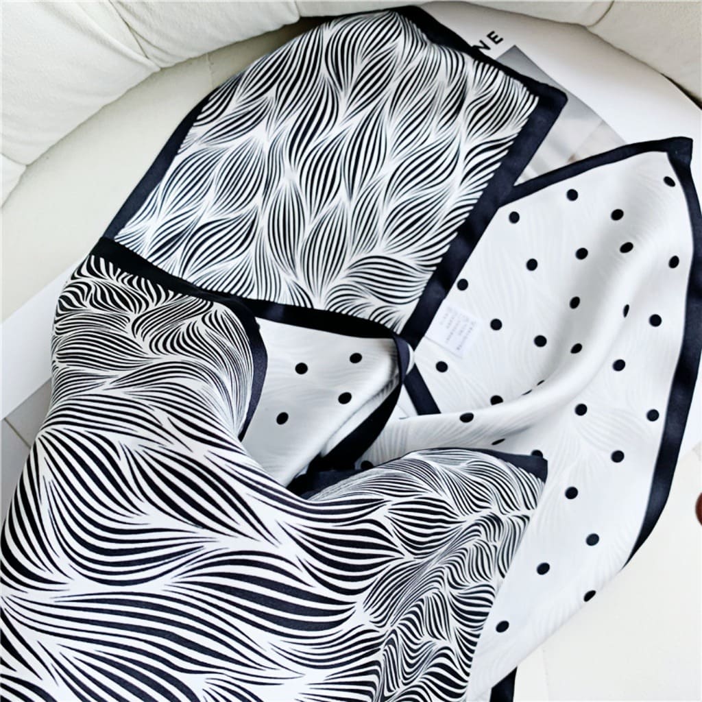 MaraSilk Pure Mulberry Silk Scarf - Ribbon Satin MS688