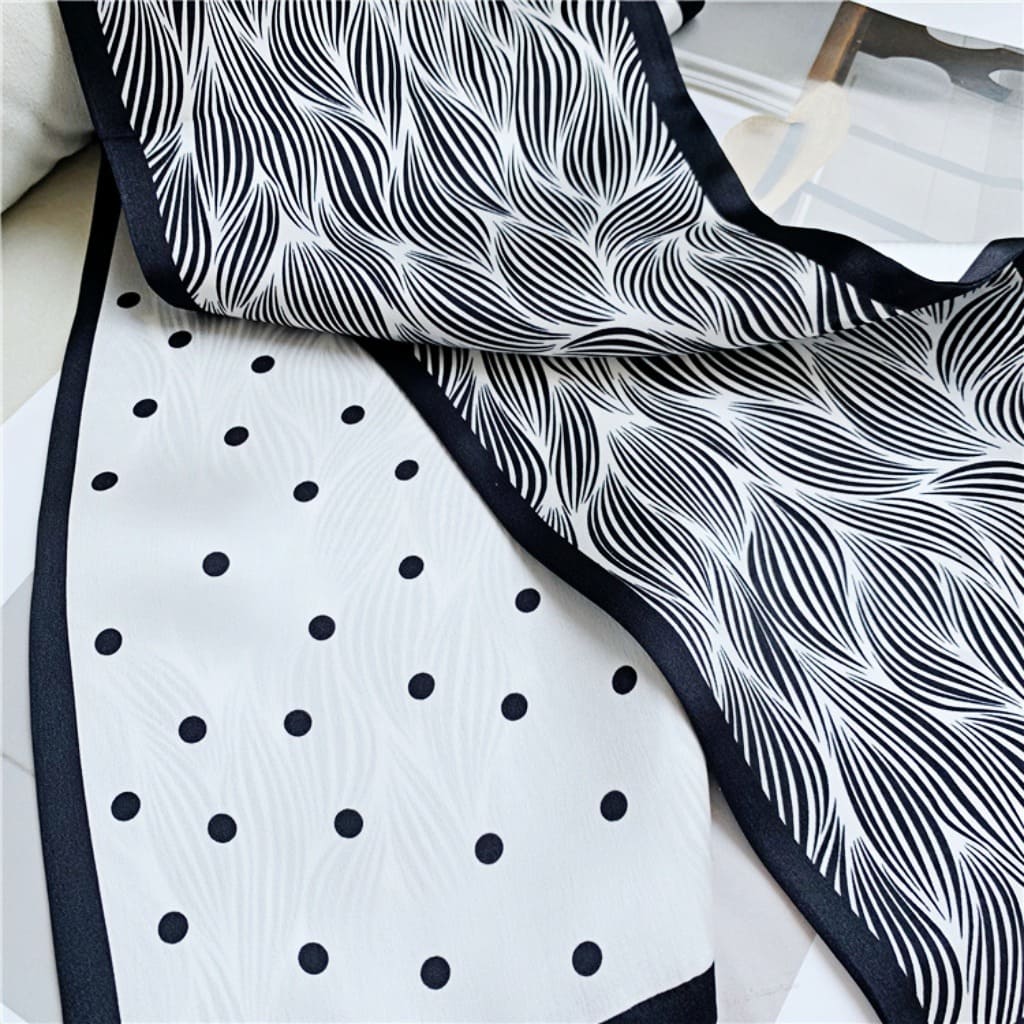 MaraSilk Pure Mulberry Silk Scarf - Ribbon Satin MS688