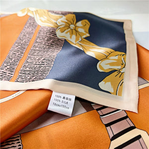 MaraSilk Pure Mulberry Silk Scarf - Ribbon Satin MS691
