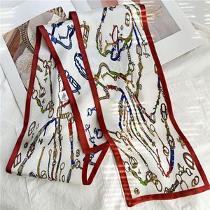 MaraSilk Pure Mulberry Silk Scarf - Ribbon Satin MS694