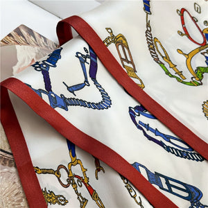 MaraSilk Pure Mulberry Silk Scarf - Ribbon Satin MS694