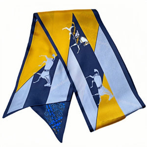 MaraSilk Pure Mulberry Silk Scarf - Ribbon Satin MS697