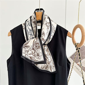 MaraSilk Pure Mulberry Silk Scarf - Ribbon Satin MS703