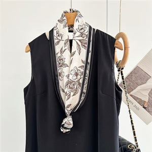 MaraSilk Pure Mulberry Silk Scarf - Ribbon Satin MS703